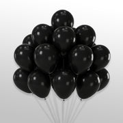 Black Balloons Round Balloons for Birthday