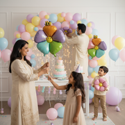 Colorful Five-Petal Daisy Foil Balloon