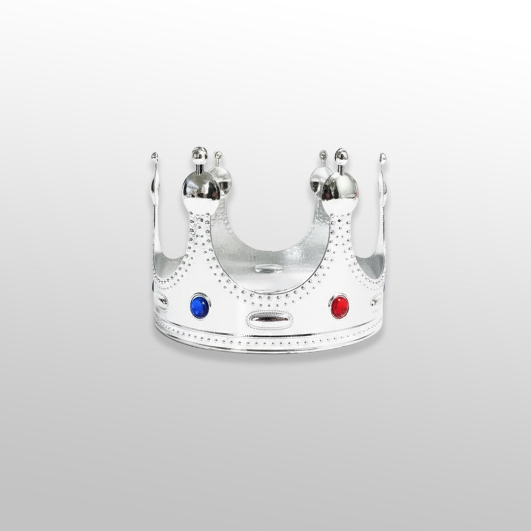 Silver Birthday Crown for kids