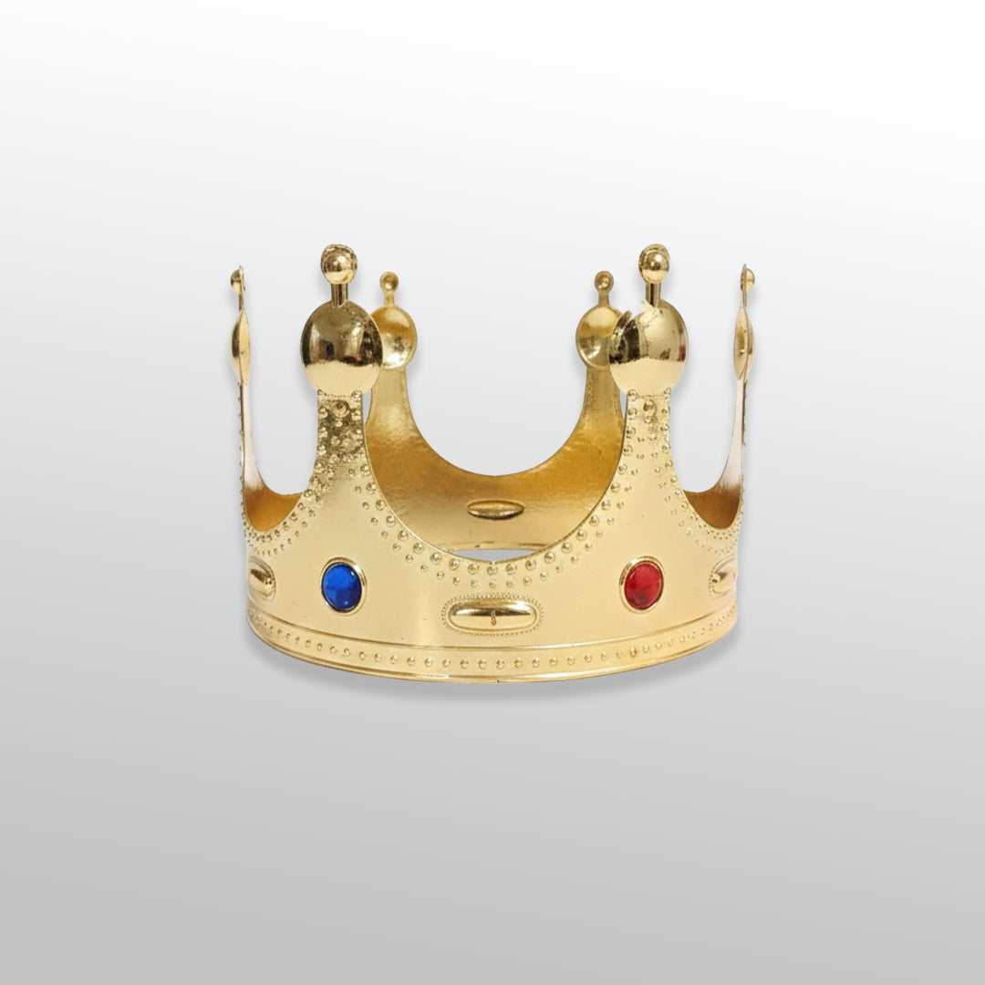 Gold birthday crown for kids birthday party decoration