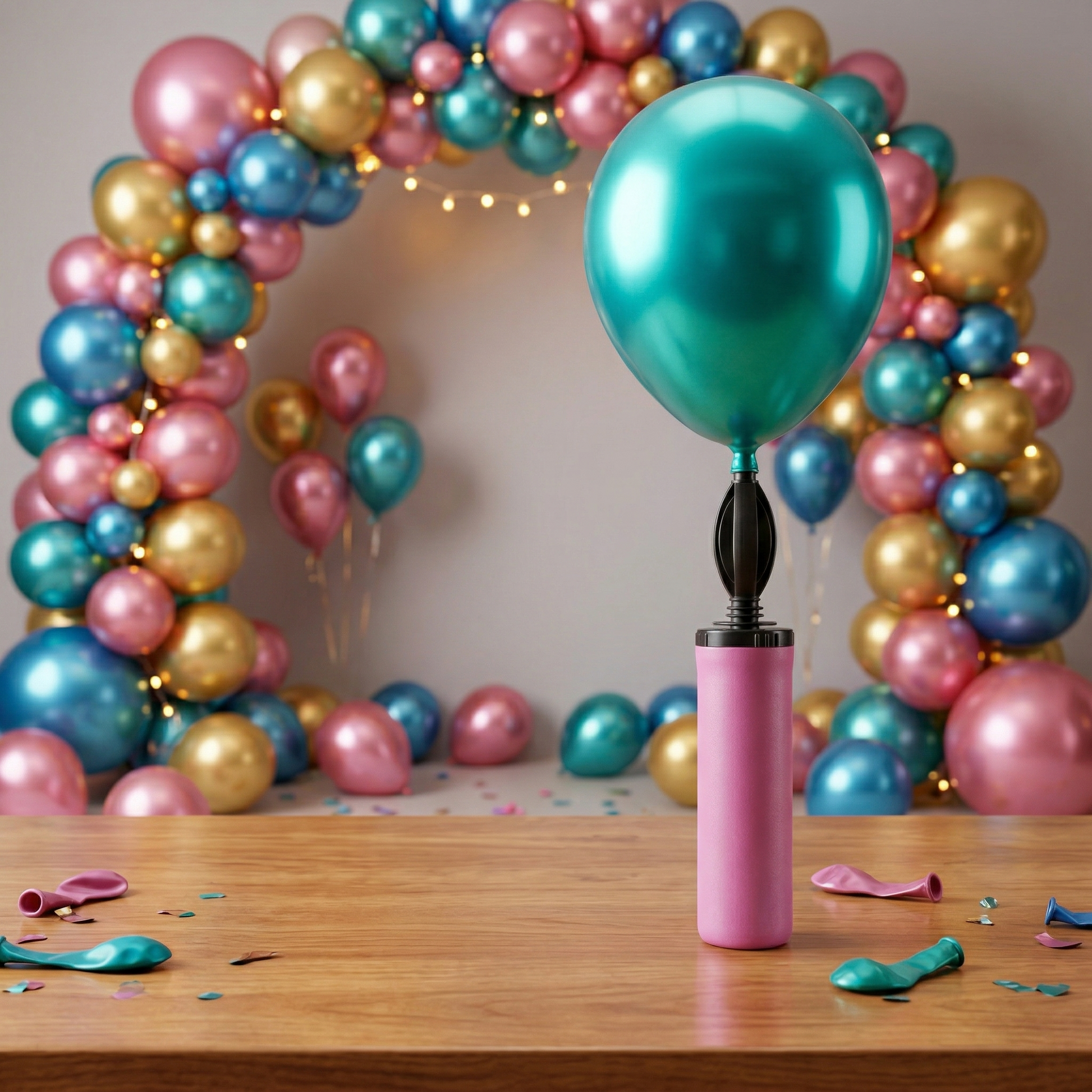 Manual Balloon Air Pump for Party Decoration
Hand Held Balloon Inflator for Latex and Foil Balloons