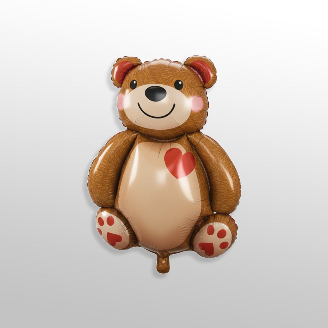 Teddy Bear Love Foil Balloon