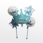 Blue Colours Foil Balloon for Kids Party
Crown Shaped Foil Balloons for Backdrop