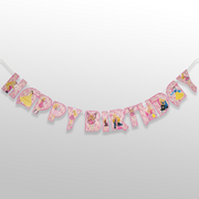 Pink Birthday Banner for Wall Decor
Pink Barbie Birthday Backdrop