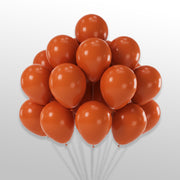 50 pcs orange round balloons for birthday decoration and balloon decoration
