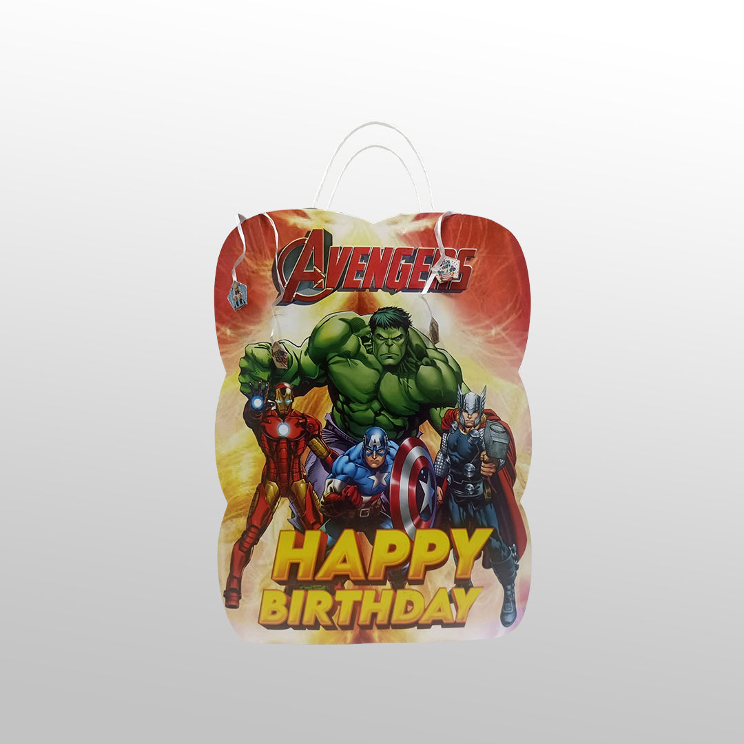 Colorful Superhero Birthday Bag
Kids Birthday Gift Packaging Bag