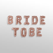 Bride To Be Rose Gold Foil Balloon