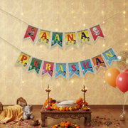Anna Prashan Printed Paper Bunting Flag Banner