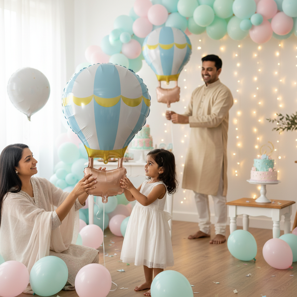 Foil Hot Air Balloon