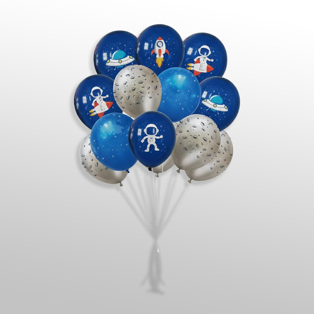 Galaxy Space Printed Round Balloon