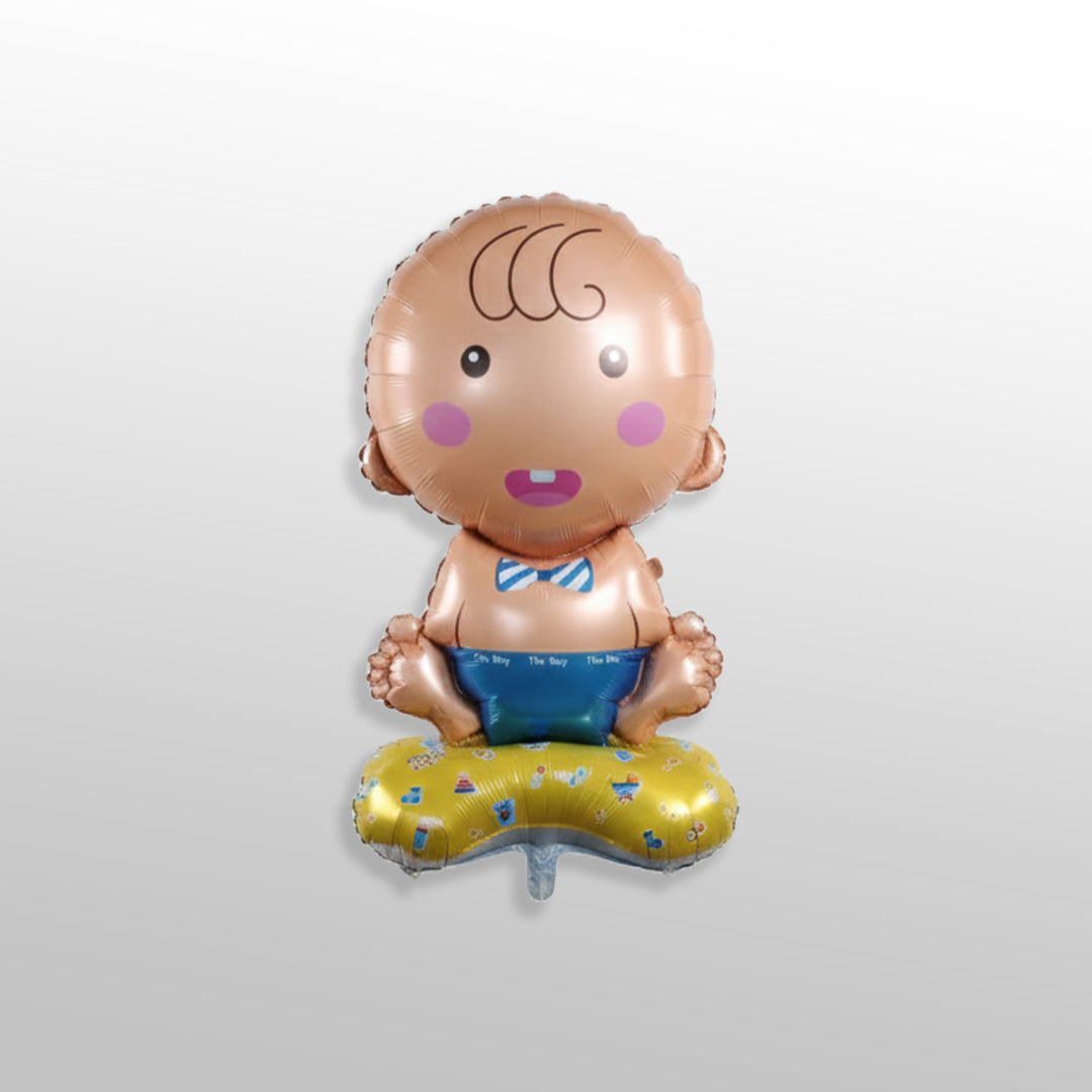 4D Standing Baby Boy Balloons