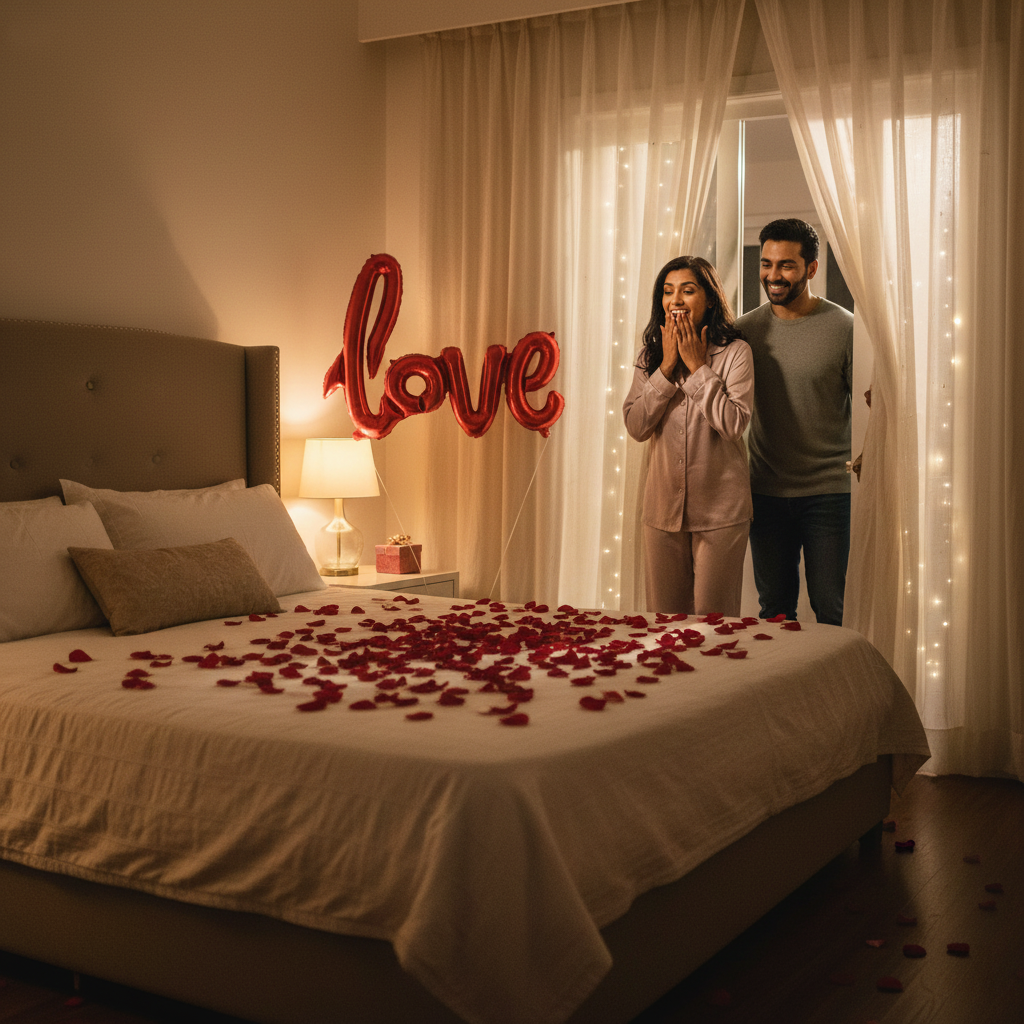 Red Cursive Love Foil Balloon