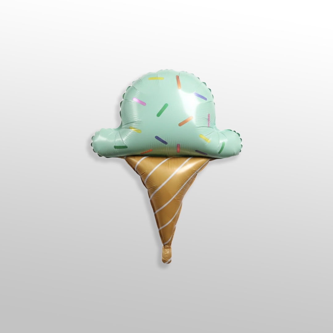 Ice Cream Themed Foil Balloon