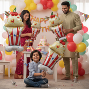 Glasstrut Shaped Foil Balloon