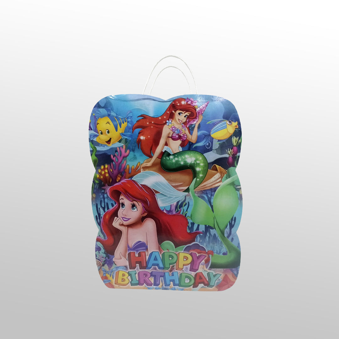 Mermaid Paper Gift Bag with Handle
Girls Birthday Gift Packaging Bag