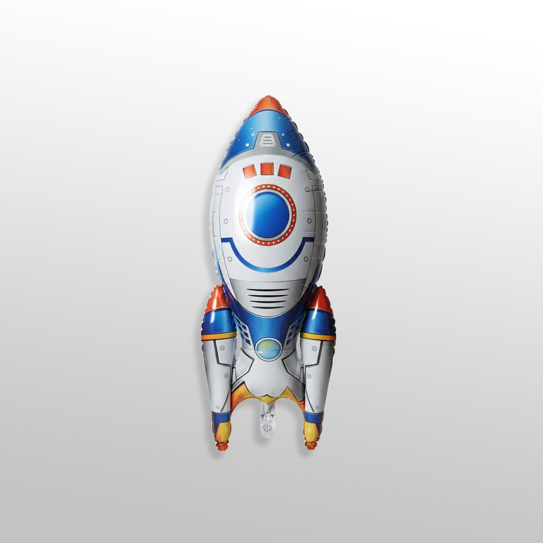 Space Rocket Standing Balloon