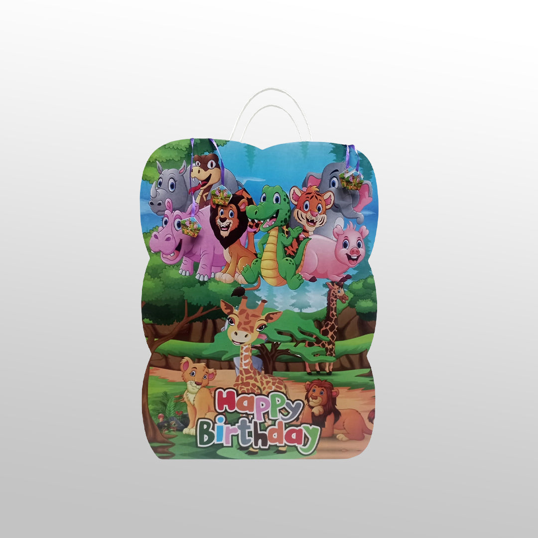 Kids Birthday Gift Packaging Bag
Zoo Animals Birthday Bag for Kids