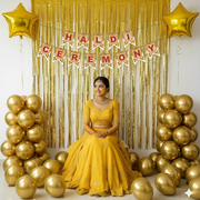 Haldi Ceremony Decoration Accessories Combo