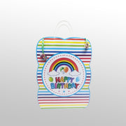 Kids Birthday Gift Packing Bag with Rainbow Print
Vibrant Birthday Bag for Kids