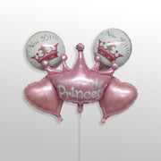 Pink balloons decoration kit for girls birthday party
