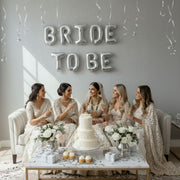 Bride To Be Silver Foil Balloon