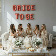 Bride To Be Red Foil Balloon