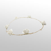 White Rose Headband for Birthdays and Anniversaries
Rose Flower Crown for Kids